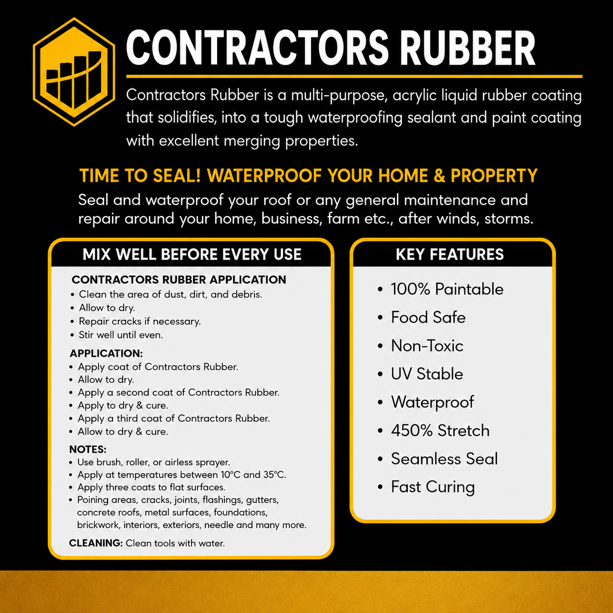Contractors Rubber