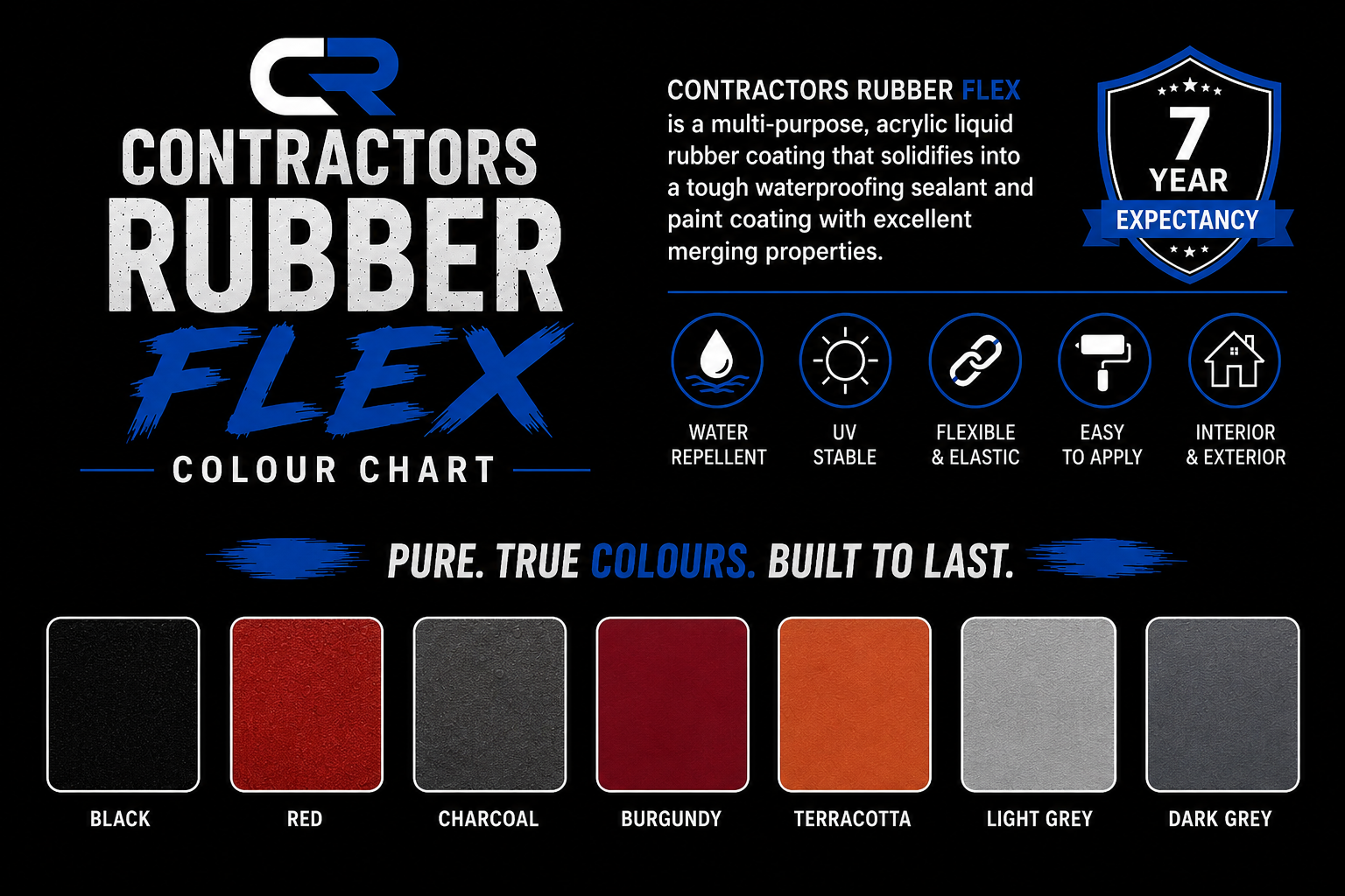 20L Contractors Rubber Flex - 7 Year Life Expectancy